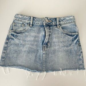 Pacsun Mini Acid Wash Denim Skirt 23” Waist